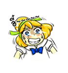 Puffy Palmy School Girl（個別スタンプ：26）