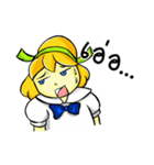 Puffy Palmy School Girl（個別スタンプ：28）
