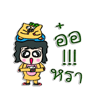 My name is Masaru.^_^（個別スタンプ：16）