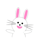 The rabbit baby rabbit（個別スタンプ：1）