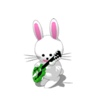 The rabbit baby rabbit（個別スタンプ：4）