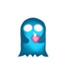 かわいいHeart-Glowing Ghost（アニメ）（個別スタンプ：15）