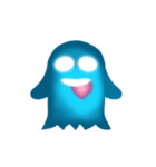 かわいいHeart-Glowing Ghost（アニメ）（個別スタンプ：19）