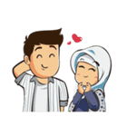 Hijab Couple（個別スタンプ：7）