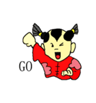 Qi crane boy（個別スタンプ：1）