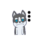 Husky thirty-three - dogs daily（個別スタンプ：27）