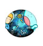 Wander the universe with U（個別スタンプ：40）