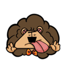 onigiri head lion life（個別スタンプ：6）