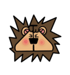 onigiri head lion life（個別スタンプ：12）