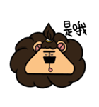 onigiri head lion life（個別スタンプ：24）