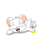 klik the white mouse（個別スタンプ：22）