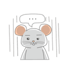 klik the white mouse（個別スタンプ：24）