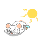 klik the white mouse（個別スタンプ：30）