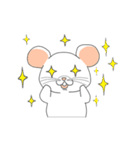 klik the white mouse（個別スタンプ：34）