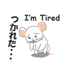 klik the white mouse（個別スタンプ：36）