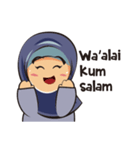 Cute fun hijab（個別スタンプ：2）