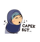 Cute fun hijab（個別スタンプ：38）