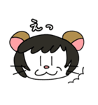 もこハムちゃん（個別スタンプ：3）