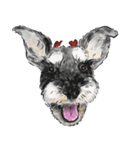 Smiley Schnauzers（個別スタンプ：6）