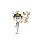 Awesome Navy 2 (Animated)（個別スタンプ：7）