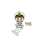 Awesome Navy 2 (Animated)（個別スタンプ：8）
