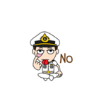 Awesome Navy 2 (Animated)（個別スタンプ：9）