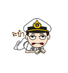Awesome Navy 2 (Animated)（個別スタンプ：14）