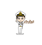 Awesome Navy 2 (Animated)（個別スタンプ：21）