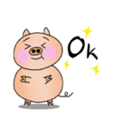 Buu Bie piglet（個別スタンプ：22）