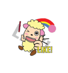 One of Golden Sheeps Animated（個別スタンプ：18）