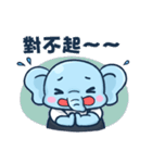 Cleanaholic - Elephant JJ's Diary（個別スタンプ：11）