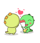 Kawaii Dino and friend（個別スタンプ：6）