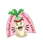 Funny Radish（個別スタンプ：5）