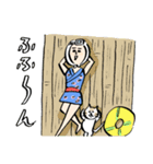 海女さんとネコ（個別スタンプ：18）