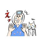 海女さんとネコ（個別スタンプ：25）