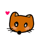 little brown fox（個別スタンプ：2）