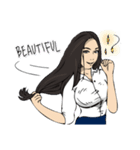 Hilariously fabulous ( Office girl )（個別スタンプ：2）