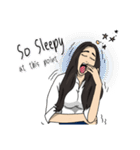 Hilariously fabulous ( Office girl )（個別スタンプ：39）