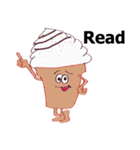 Happy Ice cream（個別スタンプ：2）