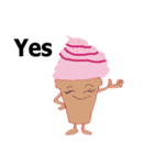 Happy Ice cream（個別スタンプ：27）