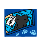 Black cat's life（個別スタンプ：35）