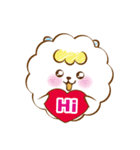 Peace little sheep（個別スタンプ：4）