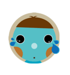 the blue boy（個別スタンプ：3）