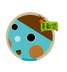 the blue boy（個別スタンプ：4）