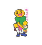 soccer egg boy（個別スタンプ：3）