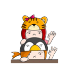 Penguin ＆ Little Tiger（個別スタンプ：6）