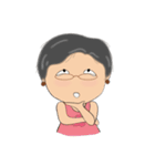 Woman's life and mood（個別スタンプ：15）