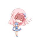 Hijab Princess (Muslim Kawaii Girl)（個別スタンプ：4）