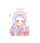 Hijab Princess (Muslim Kawaii Girl)（個別スタンプ：8）