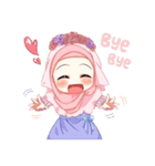 Hijab Princess (Muslim Kawaii Girl)（個別スタンプ：12）